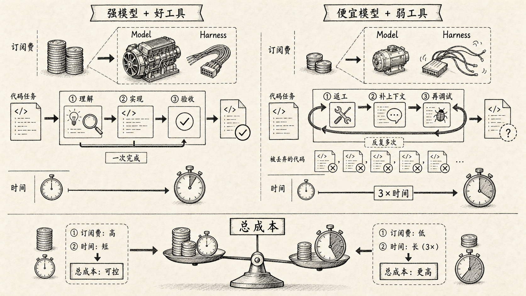 订阅费与时间成本的双路径对比