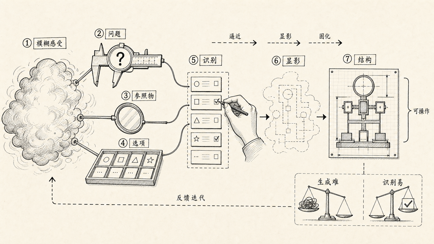 结构化输入让模糊意图显影